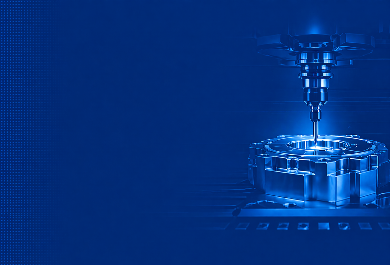 Precision machining background
